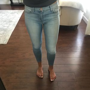 J brand stretch cropped jean